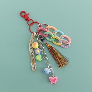 Série originale de <span class=keywords><strong>porte</strong></span>-clés de cintre de sac en acrylique Flow Sue Series pour femmes - Product Image 5