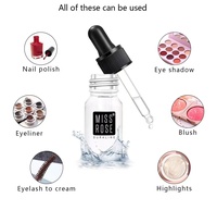 Fard à paupières longue tenue Duraline Vegan et Cruelty-Free, formule poudre liquide à mélanger pour maquillage waterproof avec paillettes, marque distributeur
