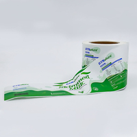 Etiquetas Adhesivas Cuadradas Personalizadas Económicas, Rollo de Etiquetas de PP Resistentes al Agua para Botellas de Cosméticos y Bebidas con Logotipo con Laminado Brillante