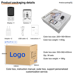 Monitor para Bebés <span class=keywords><strong>Vtech</strong></span> con <span class=keywords><strong>Cámara</strong></span>, Pantalla IPS de 2.8 Pulgadas, Audio Bidireccional, Visión Nocturna 720P, Inalámbrico 2.4G, Detección de Temperatura, Alimentación del Bebé 8 - Product Image 6