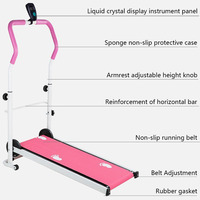 Tapis roulant de fitness à domicile le moins cher, capacité de charge de 150 kg, équipement de marche, pliable, mini tapis roulant sous le bureau
