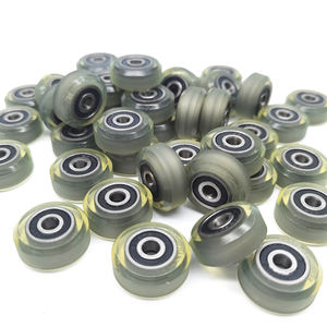 सेमी 3 डी प्रिंटर के लिए 3 व्हील 5x24x10 मिमी 420 स्टेनलेस स्टील plelle625z रैखिक असर 3 डी प्रिंटर के लिए V-BELT - Product Image 1