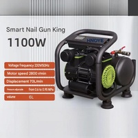 Kompresor Udara Tanpa Minyak Portabel 40L 220V untuk Perbaikan Mobil dan Pengecatan Semprot