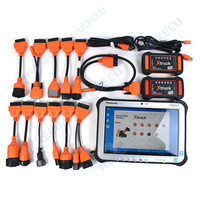 Kit de Diagnostic multi-marques, tablette + x-truck Y009 HDD, accessoires pour le Diagnostic des véhicules UD/MACK, excavateur de camion lourd, FZ-G1