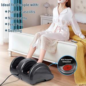 Masseur électrique pour <span class=keywords><strong>les</strong></span> <span class=keywords><strong>pieds</strong></span> et <span class=keywords><strong>les</strong></span> mollets, rouleau de shiatsu, vibration, stimulateur de la circulation sanguine, appareil de massage des <span class=keywords><strong>pieds</strong></span> avec télécommande - Product Image 6