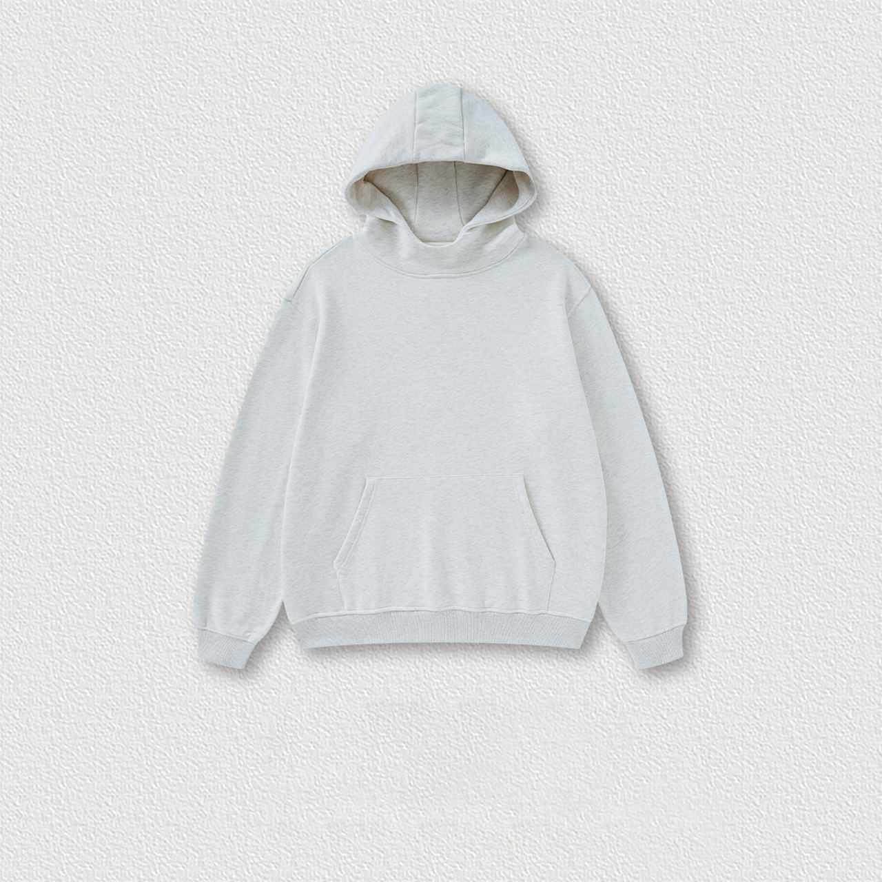 เสื้อฮู้ดสีข้าวโอ๊ต