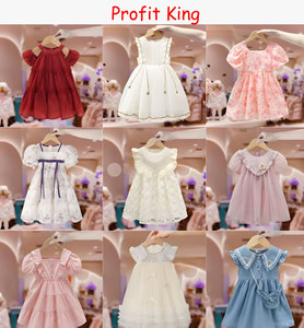 Conjuntos de Ropa para Niños y Niñas, Camisetas de Manga Corta con Volantes, Pantalones Cortos, Estilos de Dibujos Animados, Florales y Vaqueros para el Verano - Product Image 2