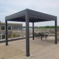Pergola à persiennes en aluminium Offre Spéciale Pergolas en aluminium bioclimatiques pour l'extérieur Fabricant Chine