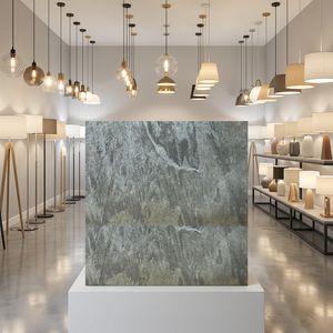 Material de acabado para construcción, lámina de chapa de piedra con acabado de difusión de luz para paredes interiores retroiluminadas, lámina decorativa. - Product Image 4