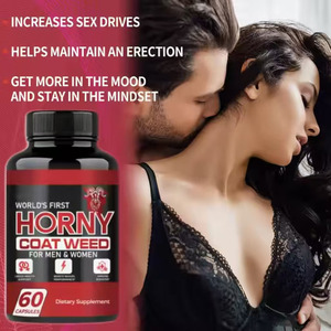 Heißer Verkauf: Großhandel Horny Goat Weed Super Strength Kapseln, 60 Stück, Wildnahrstoffqualität in Flasche - Product Image 2