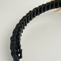 Bandeaux pour bébés filles, chouchous en soie 100% soie, accessoires coréens, bandeau à strass, accessoires capillaires de luxe