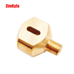 Adaptador Rápido de Carga de Aire CO2 de Cobre Dorado 1/8BSPP con Sonda para Armas de Aire Comprimido S200/S400/S410/S510 PUSH-ON - Product Image 6