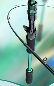 Canne à pêche japonaise 2,4 m ultra-rigide 2 brins pour la pêche en ruisseau avec boîte de rangement et combo moulinet <span class=keywords><strong>St</strong></span> <span class=keywords><strong>Croix</strong></span> Crocodile - Product Image 3