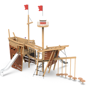 Équipement <span class=keywords><strong>de</strong></span> terrain <span class=keywords><strong>de</strong></span> jeux commercial en bois finlandais <span class=keywords><strong>de</strong></span> haute qualité pour enfants, destiné aux sports et aux parcs à thème - Product Image 4