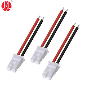 Faisceau de câblage <span class=keywords><strong>2</strong></span> broches PH2.0 avec extrémité ouverte, câble étamé, connecteur personnalisé pour la connexion d'équipements électroniques et de batteries - Product Image 2