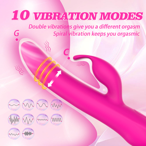 YLove, estimulador de clítoris de dos cabezas, vibrador de conejo rotatorio grande y potente, consolador de juguete sexual para mujeres y niñas - Product Image 5