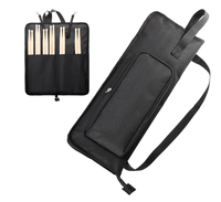 Sac pour baguettes de batterie avec bandoulière, sac à baguettes de grande capacité avec poches anti-chute, étui portable pour baguettes à suspendre