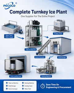 Máquina <span class=keywords><strong>de</strong></span> Hielo en Tubo Pecold <span class=keywords><strong>de</strong></span> 30 Toneladas para Centro <span class=keywords><strong>de</strong></span> Suministro <span class=keywords><strong>de</strong></span> Hielo en Puerto Pesquero <span class=keywords><strong>de</strong></span> Indonesia - Product Image 3