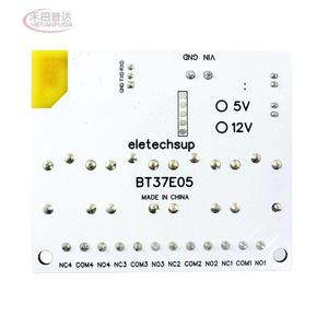 4 <span class=keywords><strong>Ch</strong></span> DC 5 V/12 V IOS Android <span class=keywords><strong>BLE</strong></span> 4.0 5.0 Relay-Modul 2.4G RF Fernbedienung IOT-Modul Befehl Anpassung Switch Board - Product Image 2