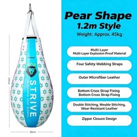 Sacs de frappe suspendus multi-formes de haute qualité pour l'entraînement professionnel de boxe et de kick-boxing, sacs de fitness pour l'entraînement