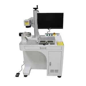 100W Kast Laser Markering Machine Lasergravure En Snijmachine Voor Metalen