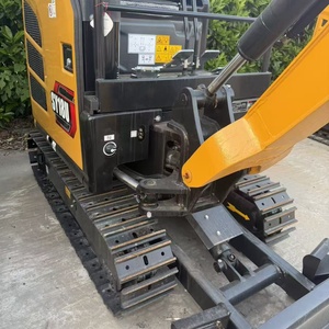 Mini-excavatrice SANY SY18U de 1,2 tonne, équipement de construction d'occasion avec godet de terrassement - Product Image 1