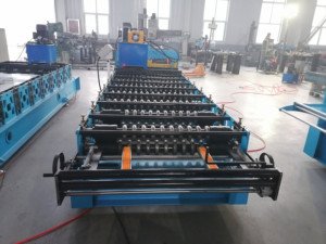 Rouleau automatique de panneau de toit en zinc de la meilleure qualité formant la machine Machine de formage de rouleaux de tôle de toiture en bobine d'acier galvanisé - Product Image 3