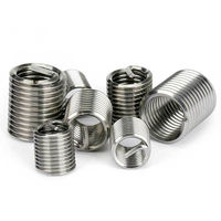Inserts de réparation de filetage hélicoïdal métriques en acier inoxydable M3 M4 M5 M6 M8 M10 M12 M14 M16 M20 M24