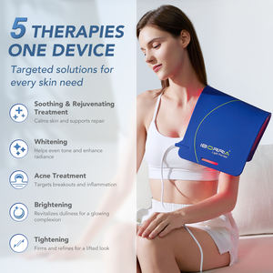 Máquina de terapia de luz roja y azul personalizada Flexible, Panel de terapia de luz roja Biomol infrarrojo Led para aliviar el dolor de grado médico, cuerpo completo - Product Image 6
