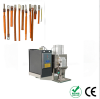 Xchengrui Nueva Máquina de Soldadura Ultrasónica de 20kHz para Terminales de Cableado, Soldador de Metal para Conectores Electrónicos de Cables de Alta Tensión para Vehículos Eléctricos