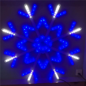 Círculo redondo en forma de estrella de <span class=keywords><strong>cinco</strong></span> puntos, venta al por mayor, nuevo diseño de alta calidad, decoración de varias tiendas, iluminación Led de neón Flexible - Product Image 6