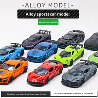 Voiture miniature en métal moulé sous pression, très populaire, pour enfants, véhicule à rétrofriction de haute qualité, cadeau pour garçons, sans batterie requise