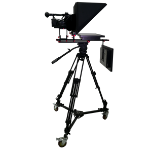 24M2H 24 pulgadas apuntador incorporado ordenador CCTV anunciador estudio pantalla dual Teleprompter para discurso/sala de estudio/trípode escolar - Product Image 5