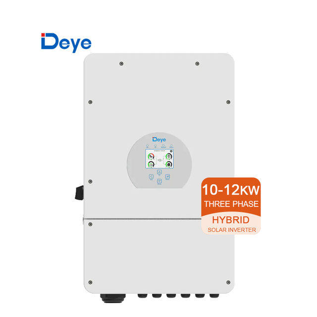 Deye Solar Inverter Hybrid 3 Phase 10Kw 48V With Inverter Charger