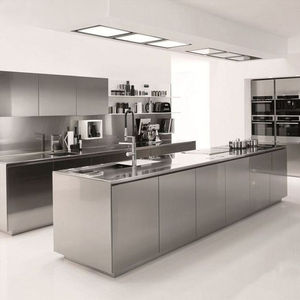 George group George Custom Design moderno <span class=keywords><strong>in</strong></span> <span class=keywords><strong>acciaio</strong></span> inox armadi da <span class=keywords><strong>cucina</strong></span> - Product Image 1