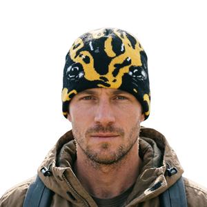 หมวกบีนนี่ถักลายแจ็คการ์ดสไตล์เรโทร HKZB แฟชั่นกบสุดเทรนด์ ฮิปฮอป สำหรับเดินทางกลางแจ้ง อุ่นหนา เหมาะสำหรับผู้ชายและผู้หญิง - Product Image 5