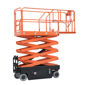 Plateforme de travail aérienne mobile hydraulique à ciseaux avec stabilisateurs pour la <span class=keywords><strong>maintenance</strong></span> - Product Image 2
