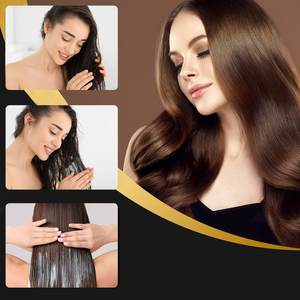 El aceite de argán Natural rico en vitamina a Personalizado de fábrica hace que el cabello brille intensamente y anti pérdida de cabello, reparación de autocalentamiento, máscara para el cabello - Product Image 4