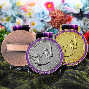 Personalizzare oro argento bronzo coniglio disegno animale Logo ginnastica per bambini ginnastica <span class=keywords><strong>nome</strong></span> medaglia <span class=keywords><strong>con</strong></span> stampa UV - Product Image 6