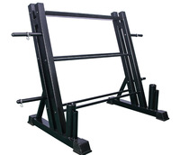 Haltère portable pour salle de sport, support de rangement multifonctionnel, haltère avec plateau de poids