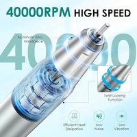 Kit de perceuse à ongles électrique professionnelle LM 40000 tr/min, 15 embouts, portable, sans fil, pour ongles en acrylique, machine à polir le gel