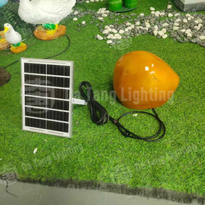 Lámpara Solar con Motivo de Piedra IP65, Iluminación Decorativa para Exteriores, para Parques Temáticos y Proyectos de Decoración de Calles Comerciales - Product Image 6