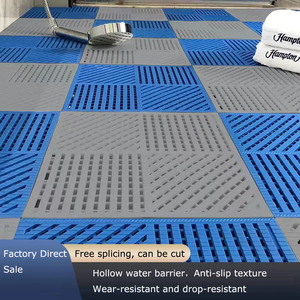 Vente en gros tapis imperméable antidérapant épissage tapis de sol toilette imperméable douche tapis de salle de bain antidérapant - Product Image 5