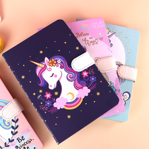 Cá nhân Unicorn A5 máy tính xách tay tùy chỉnh in vải và PP Bìa trường học sinh viên giấy xoắn ốc Nhật Ký Tạp Chí cho cô gái - Product Image 3