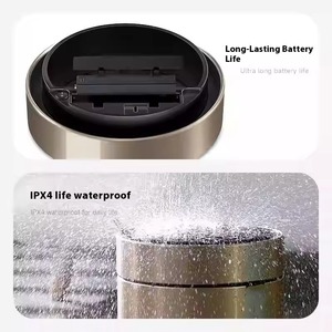 Stainless Steel Sensor Smart Modern <b>Battery</b> Powered Waste Bin Automatic Trash Can Standing Indoor Kitchen Office - Product Image 4