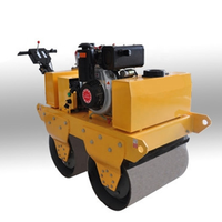 Diskon Besar Vibrator Drum Ganda 550Kg Roller Jalan