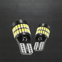 Ampoules LED T10 6000K Blanc Ambre W5W Sans Erreur pour Voiture, Plafonnier, Porte, Éclairage de Courtoisie, Plaque d'Immatriculation, Tableau de Bord, Autres Applications