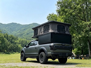 Carpa de Techo para 2 Personas, Impermeable, de Aluminio, Plegable, con Techo Abatible, para <span class=keywords><strong>Camioneta</strong></span>, Todoterreno, Campamento - Product Image 5