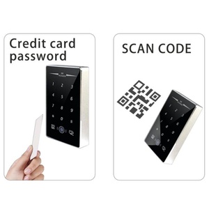 Contrôle d'accès extérieur étanche avec clavier numérique Wiegand RS485 RS232, lecteur RFID et lecteur de code QR - Product Image 3