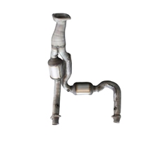 WEISUN Catalyseur arrière à trois voies à installation directe (acier 409) pour Jeep Commander 5.7L 2006-2010 Euro IV